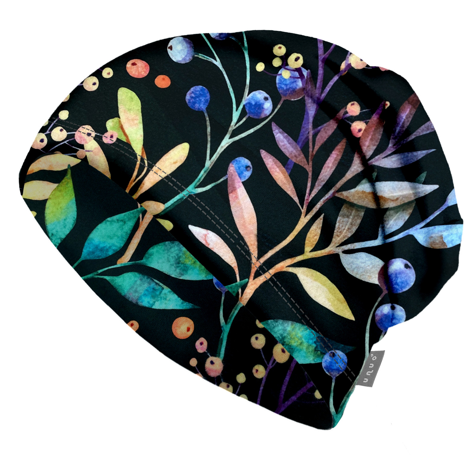 Unuo Unuo, Dětská čepice fleecová Homeless, Podzimní bobule Velikost: M 8596227101894