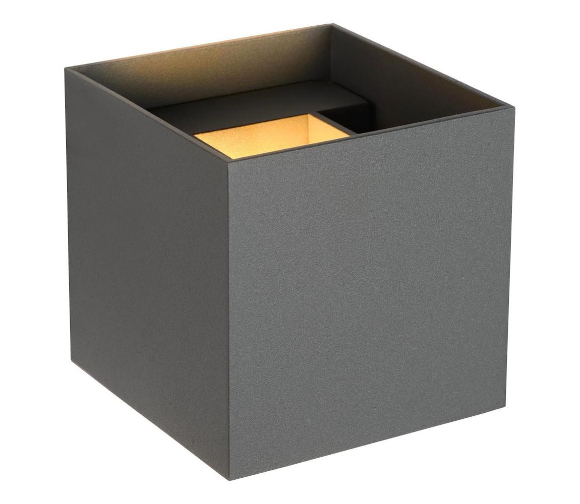 Lucide Lucide 09217/04/36 - LED nástěnné svítidlo XIO 1xG9/4W/230V antracit