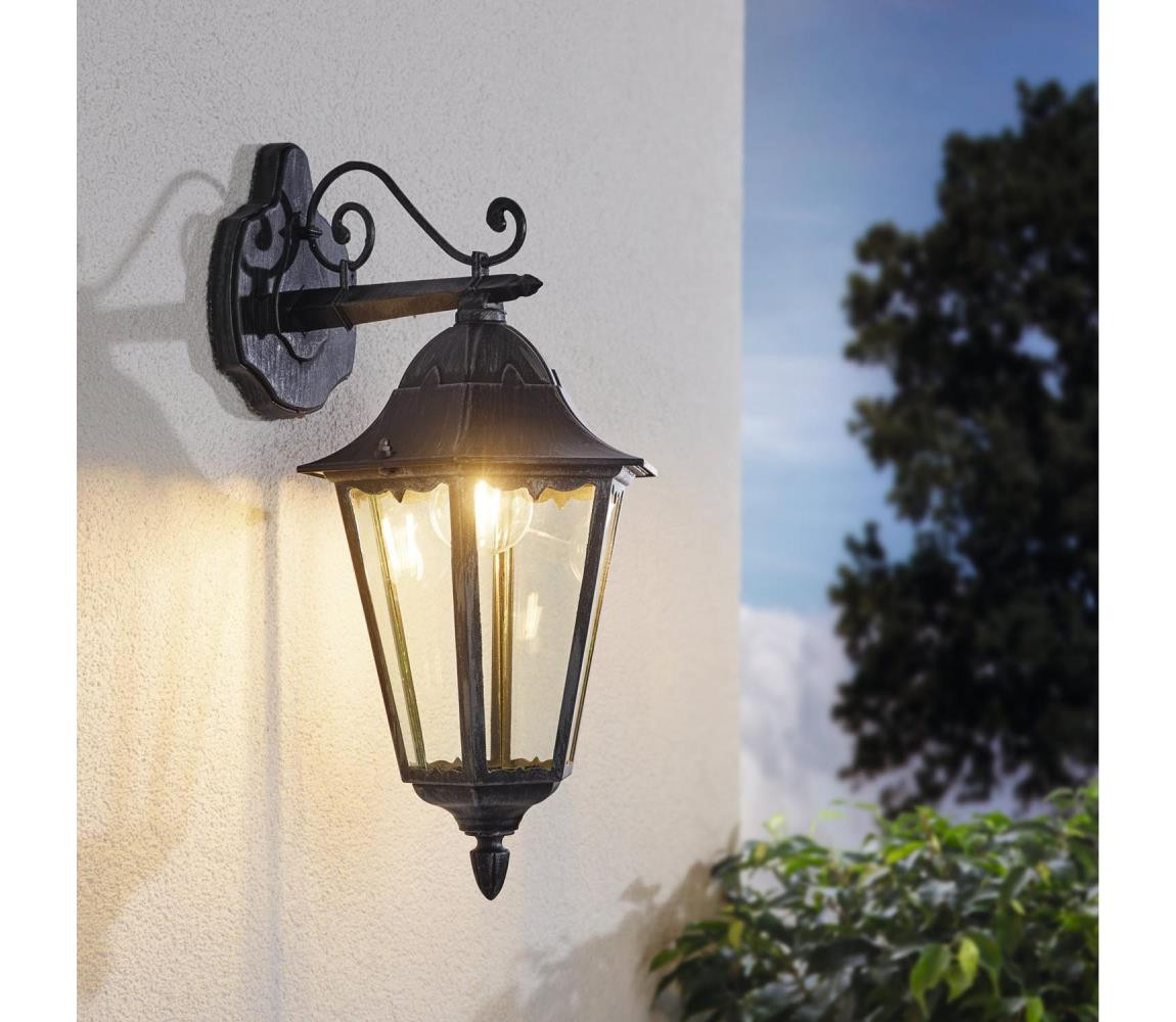 Eglo Eglo 93456 - Venkovní nástěnné svítidlo NAVEDO 1xE27/60W/230V IP44