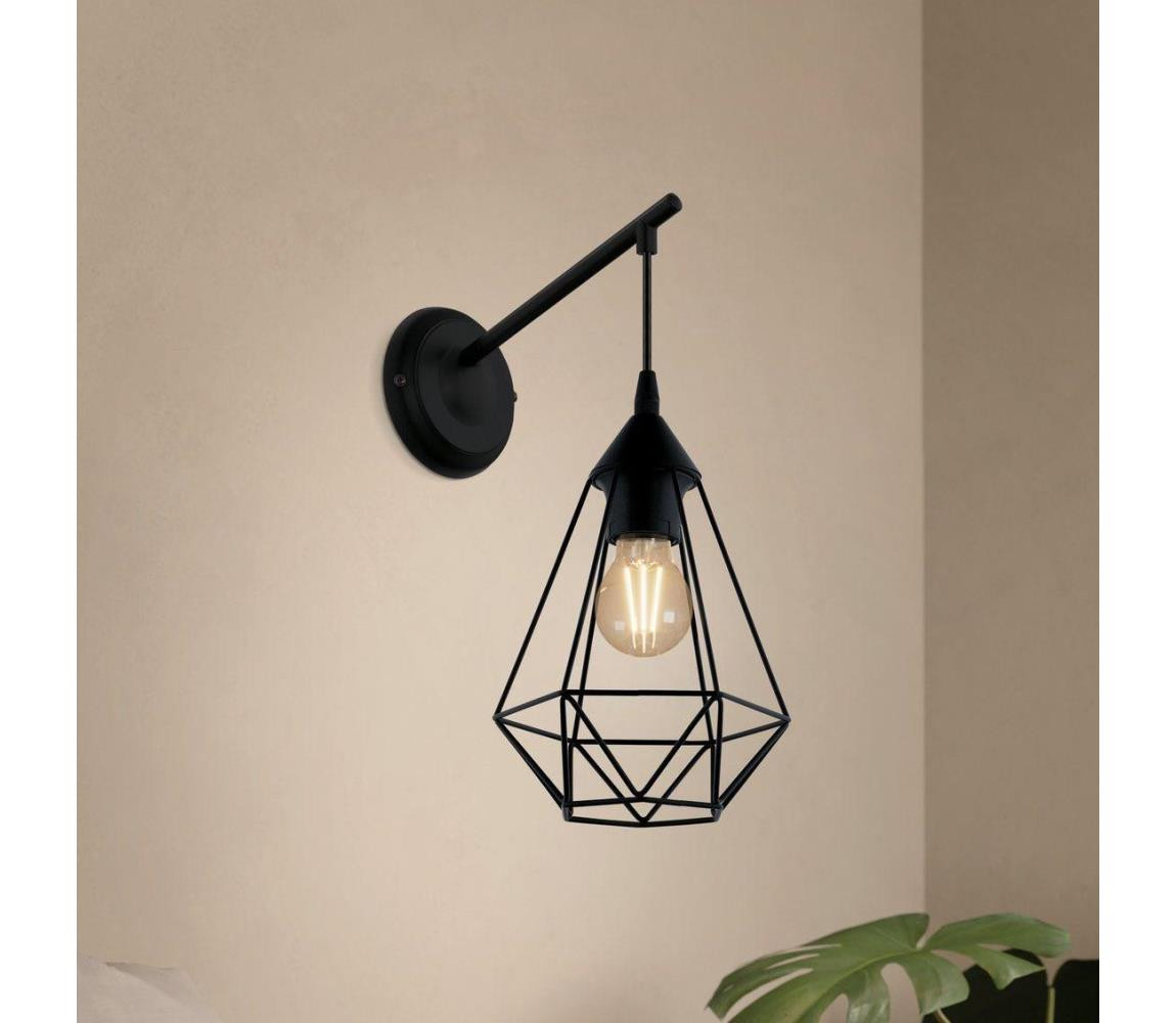 Eglo Eglo 49081 - Nástěnné svítidlo TARBES 1xE27/60W/230V