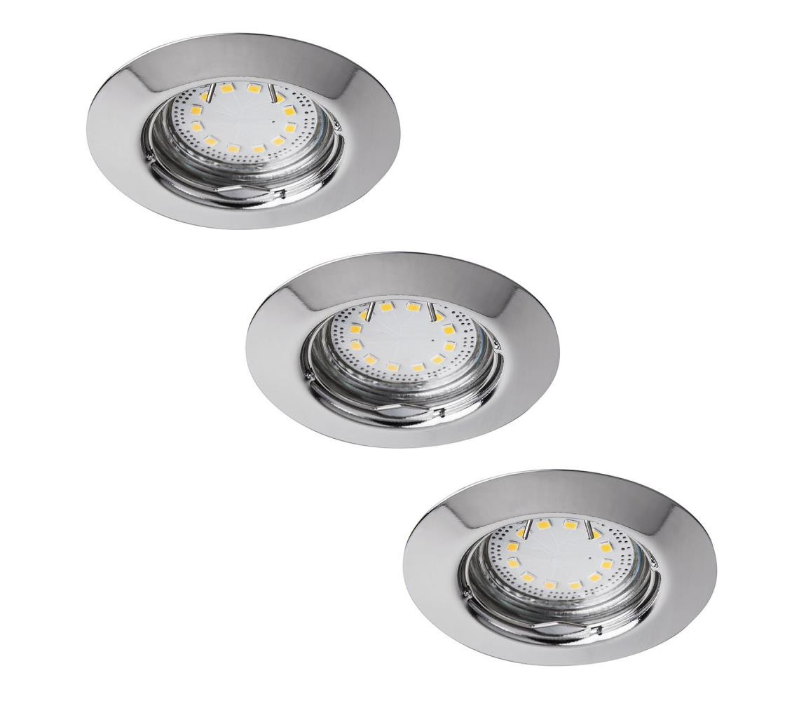 Rabalux Rabalux 1047 - SADA 3xLED Podhledové svítidlo LITE 3xGU10-LED/3W/230V