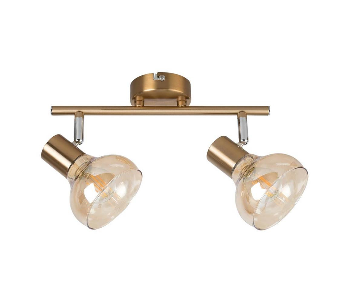 Rabalux Rabalux 5547 - Bodové svítidlo HOLLY 2xE14/40W/230V zlatá