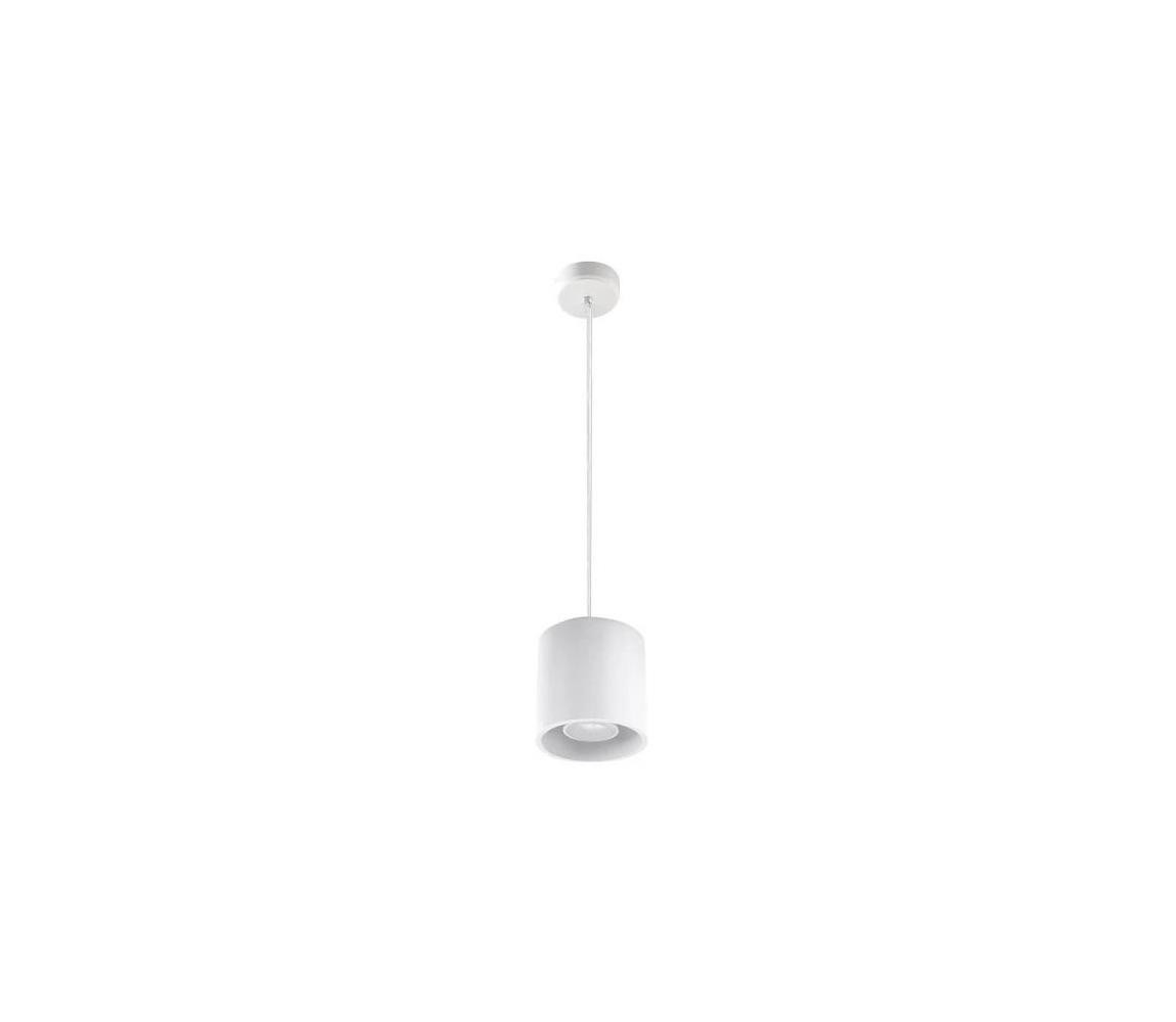 SL.0053 - Lustr na lanku ORBIS 1 1xGU10/40W/230V bílá