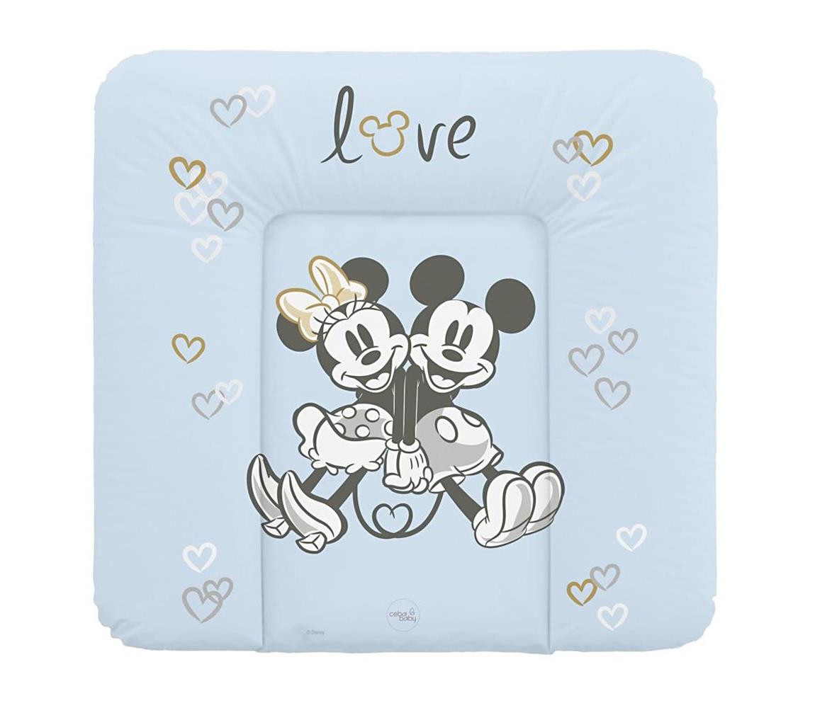 CebaBaby CebaBaby - Přebalovací podložka trojhranná DISNEY 75x72 cm modrá
