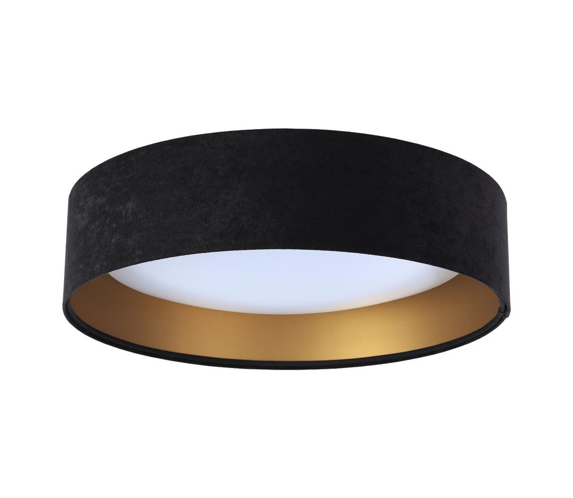 LED Stropní svítidlo GALAXY 1xLED/24W/230V černá/zlatá