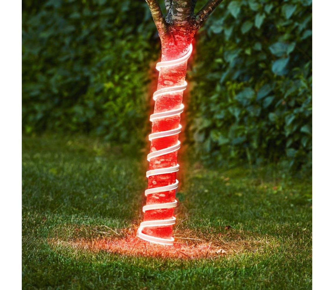 Eglo Eglo 900223 - LED Pásek FLATNEONLED LED/96W/24V 5m IP44 červená