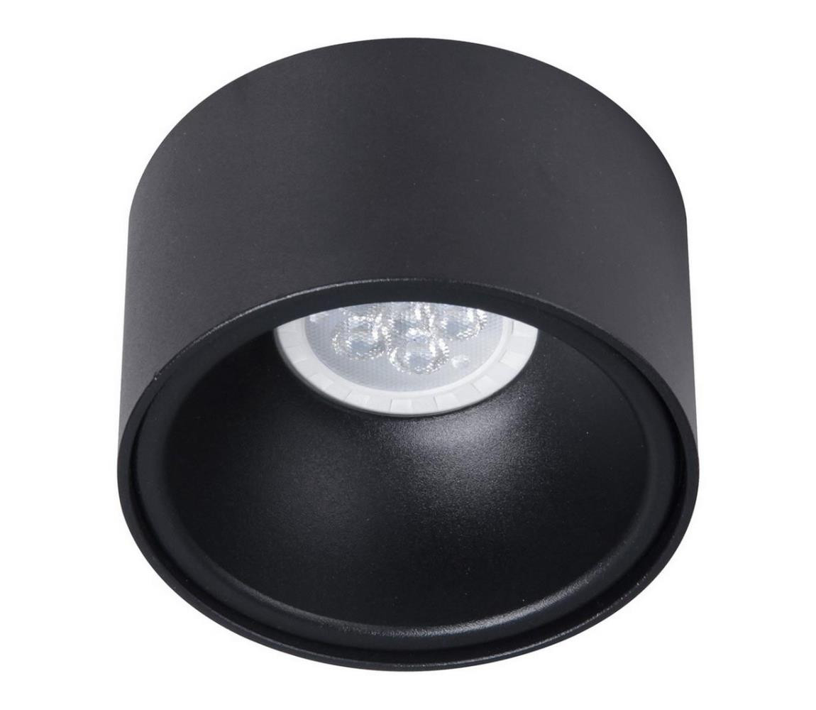 Podhledové bodové svítidlo BALI 1xGU5,3/MR16/25W/12V kulatý černá