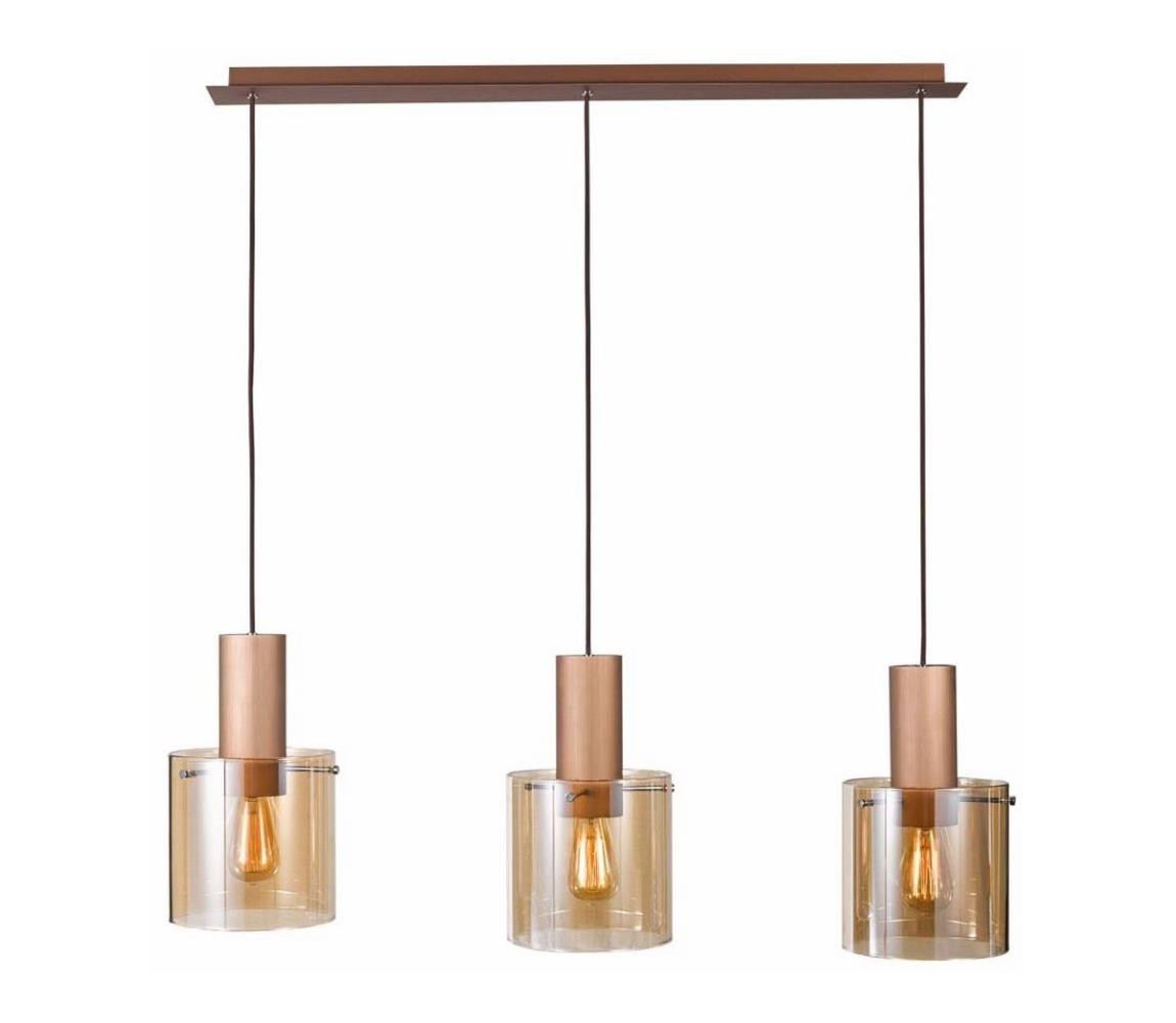 MD17076-3B - Lustr na lanku JAVIER 3xE27/60W/230V