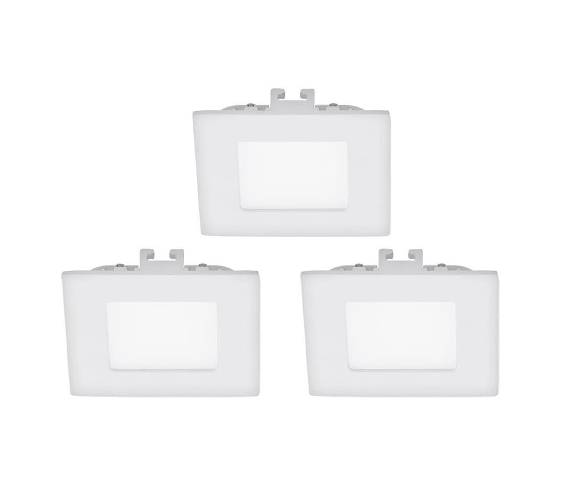 Eglo Eglo 94733 - SADA 3x LED Podhledové svítidlo FUEVA 1 1xLED/2,7W/230V