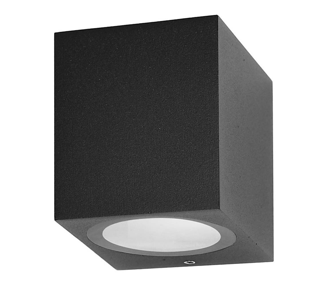 OWL-2197-1SQ - Venkovní nástěnné svítidlo GENTA 1xGU10/40W/230V IP54 8 cm