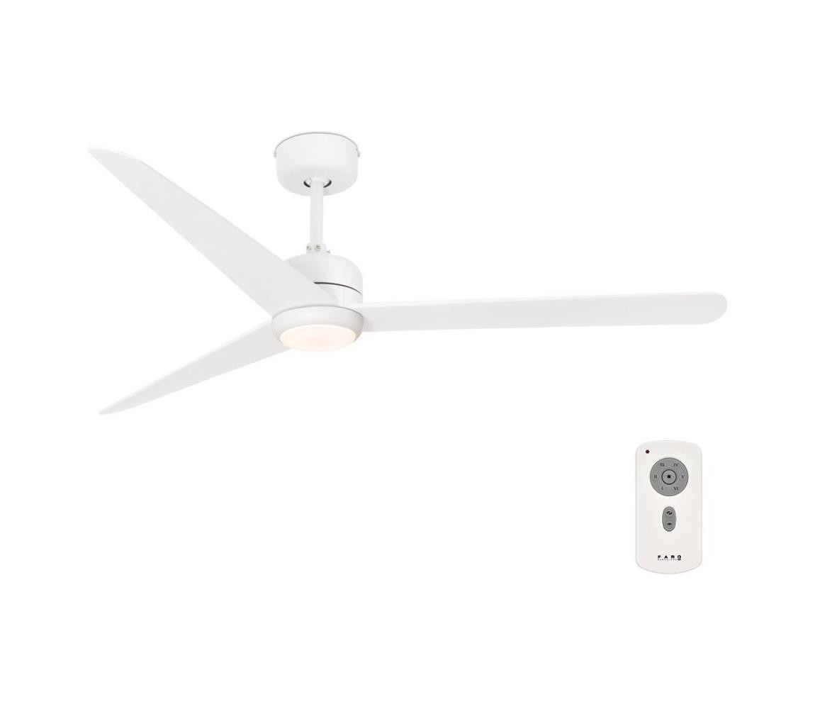 FARO Barcelona FARO 33722 - LED Stropní látor NU LED/18W/230V bílá pr. 132 cm + DO