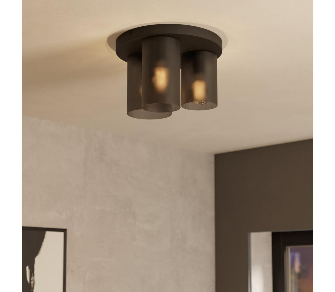 Eglo Eglo 901161 - Stropní svítidlo COLOMERA 3xE27/40W/230V šedá