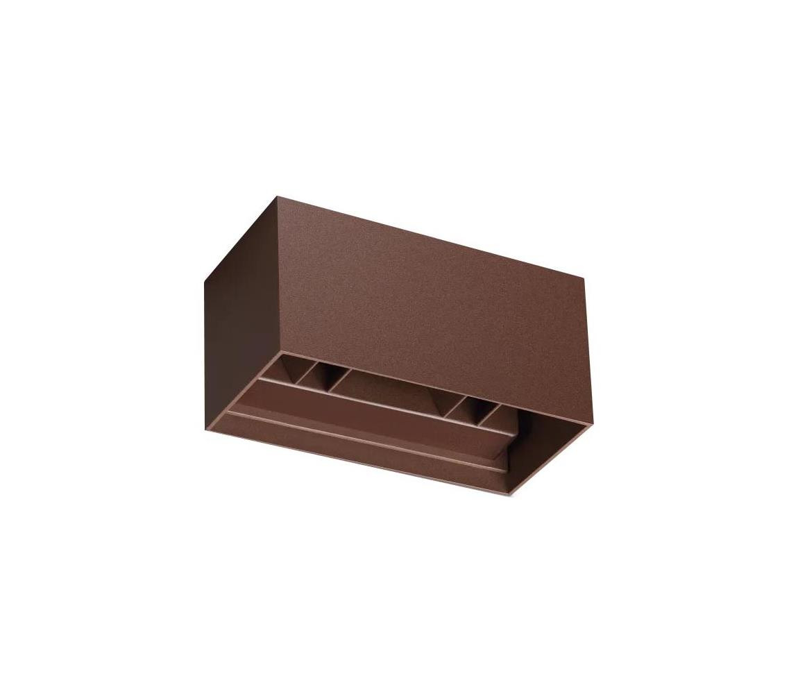 Ideal Lux Ideal Lux - LED Venkovní nástěnné svítidlo ATOM LED/25W/230V IP54 hnědá