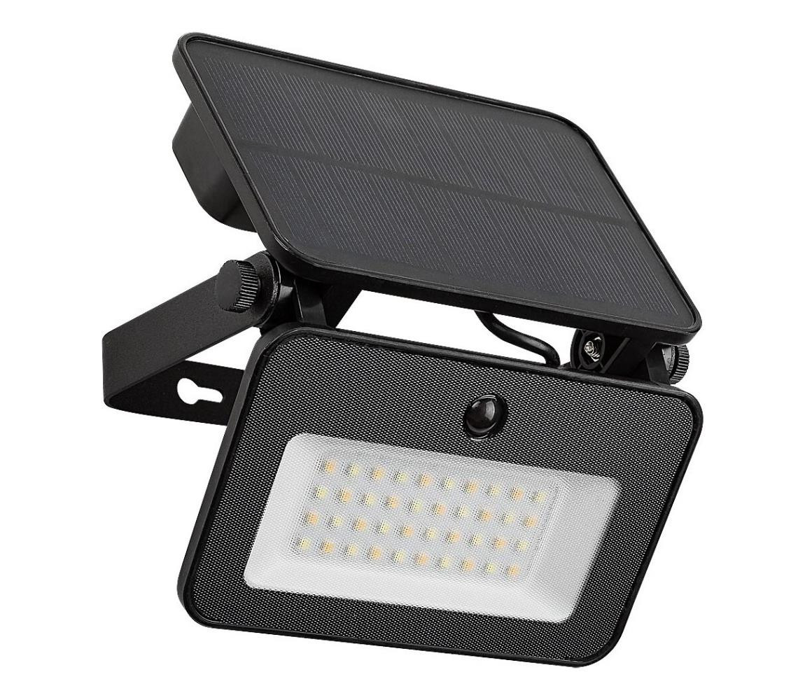Rabalux Rabalux 77159-LED Solární reflektor se senzorem LED/6W/3,7V 3000/4000/6500K IP65