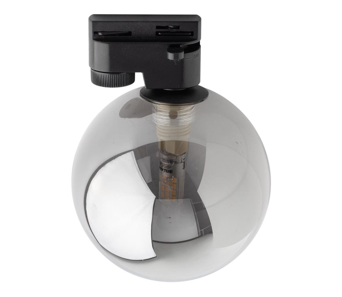 Stropní svítidlo do lištového systému TRACER 1xG9/8W/230V černá/kouřová černá