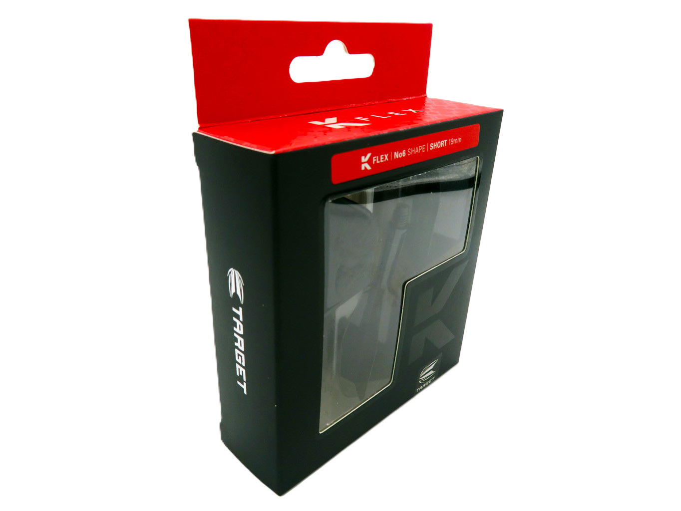 Target K-Flex No.6 letky na šipky 19 mm černé 3 ks
