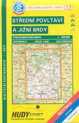 KČT 5 Střední Povltaví a jižní Brdy 1:100 000