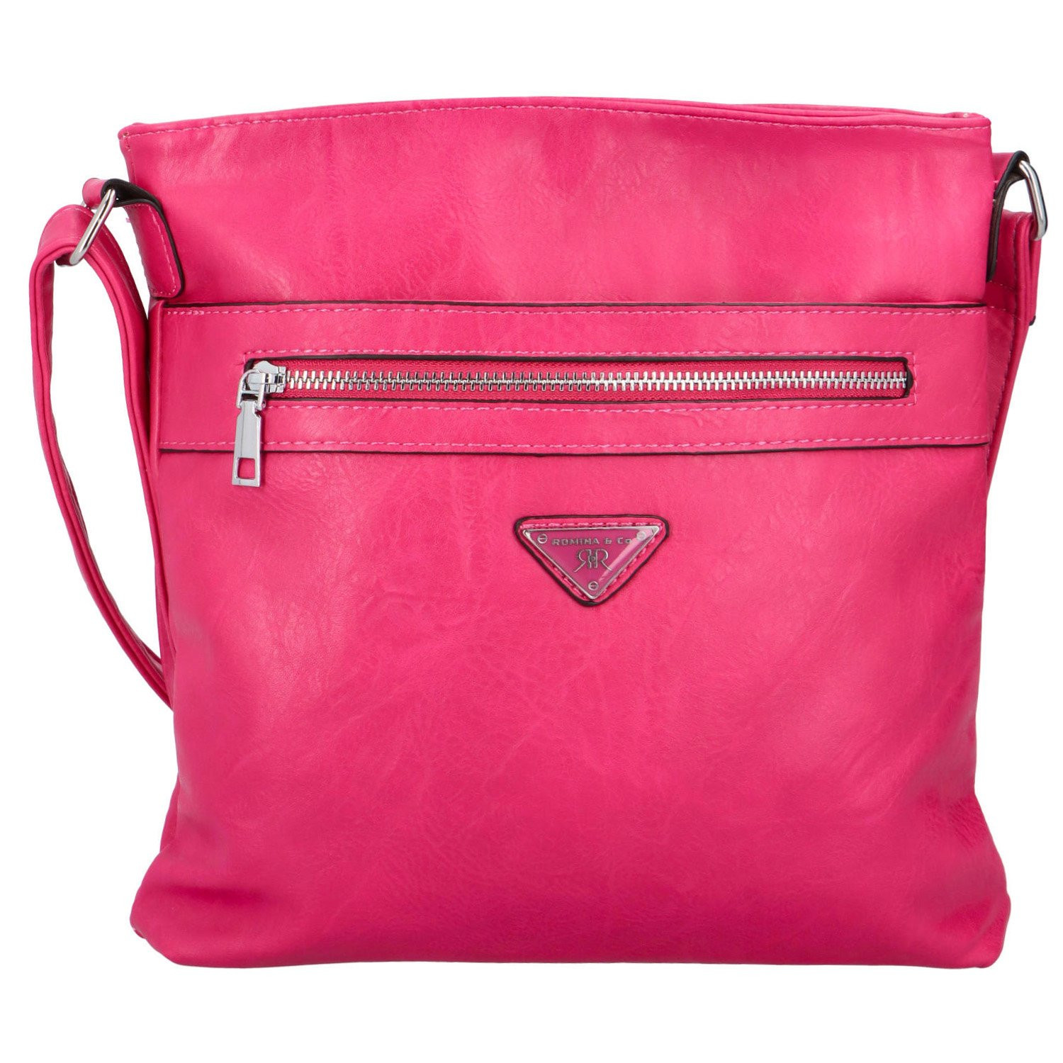 Dámská crossbody kabelka fuchsiová - Romina & Co Bags Odamea růžová