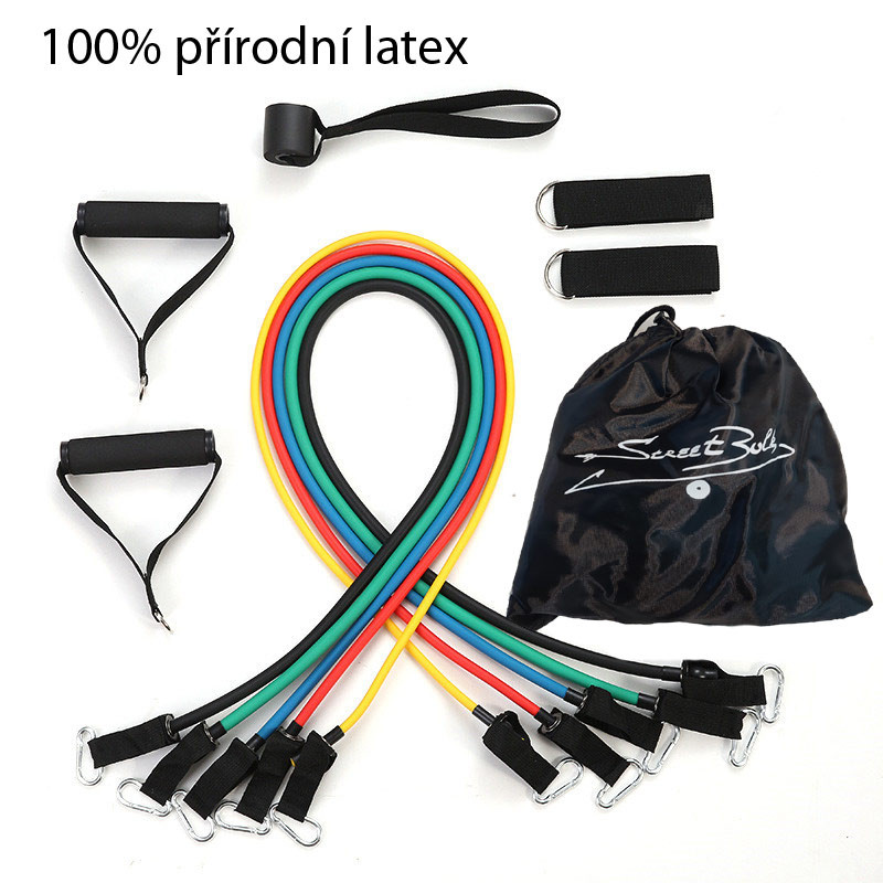 StreetBulk Odporové gumy set 11 ks