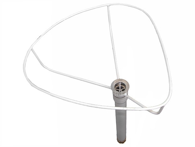 Eco produkty Ocelový koš - set s nohou 350 mm a výpustí pod otočné umyvadlo