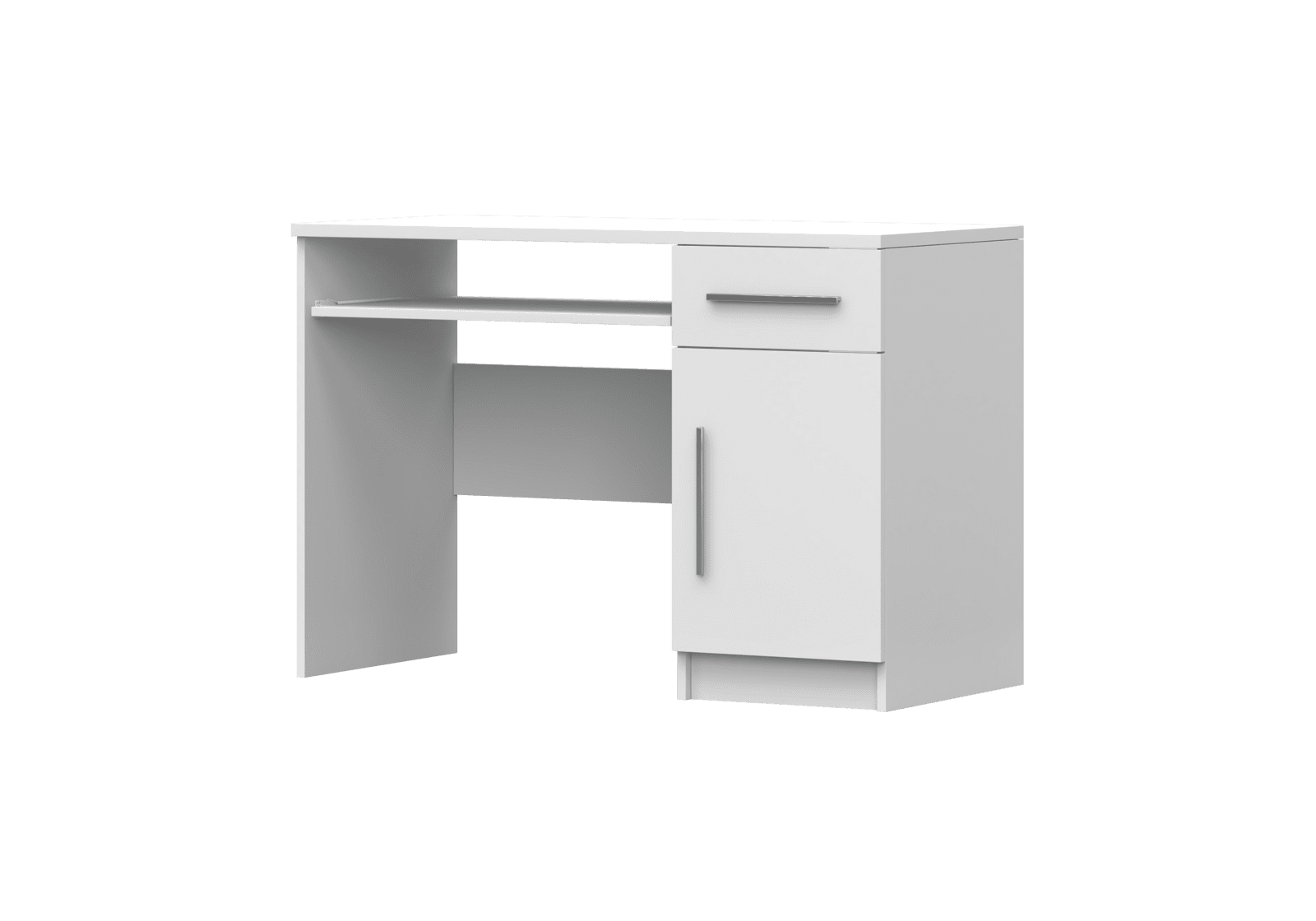 IDZ Psací stůl OMEGA I 08, 110 cm Bílá