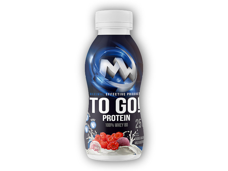 MAXXWIN Protein TO GO! 25g Varianta: malina