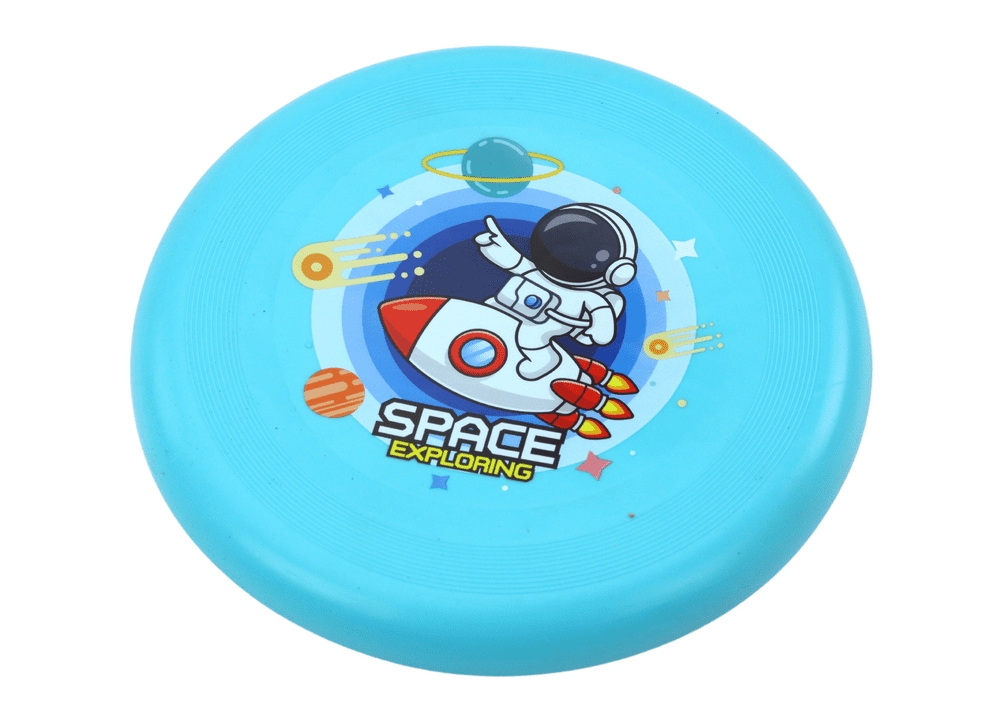 mamido Létající disk Frisbee Kosmonaut modrý