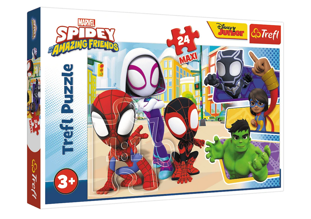 TREFL Puzzle Spidey a jeho úžasní přátelé 24 maxi dílků Trefl