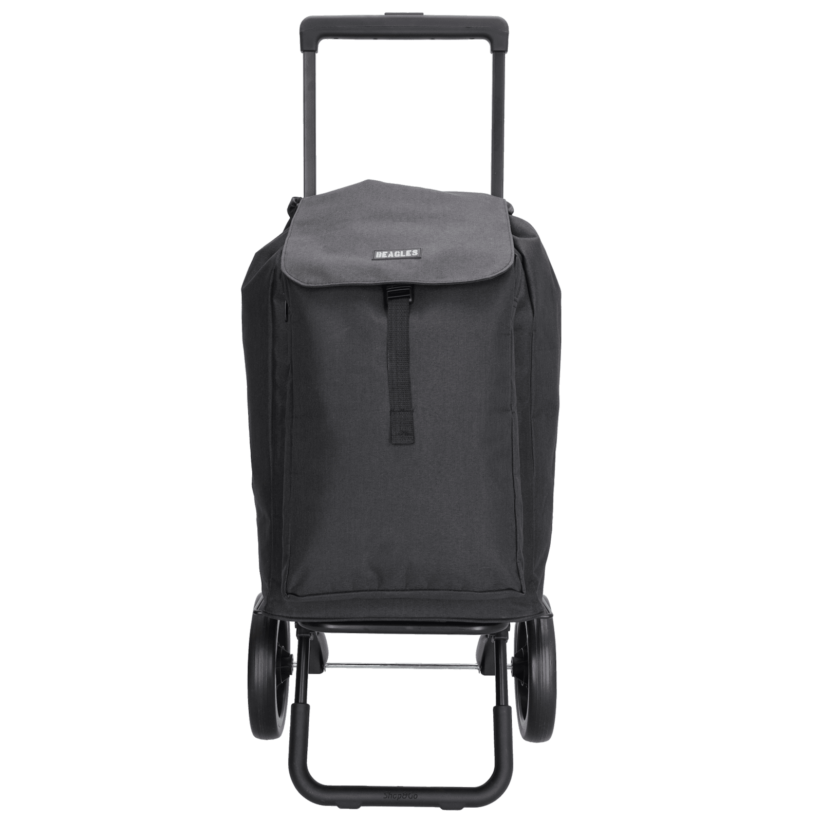 Beagles Shop & Go nákupní taška na kolečkách - černá