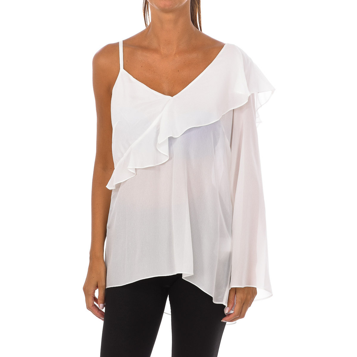 Sisley  5VP85T2P6-074  Bílá