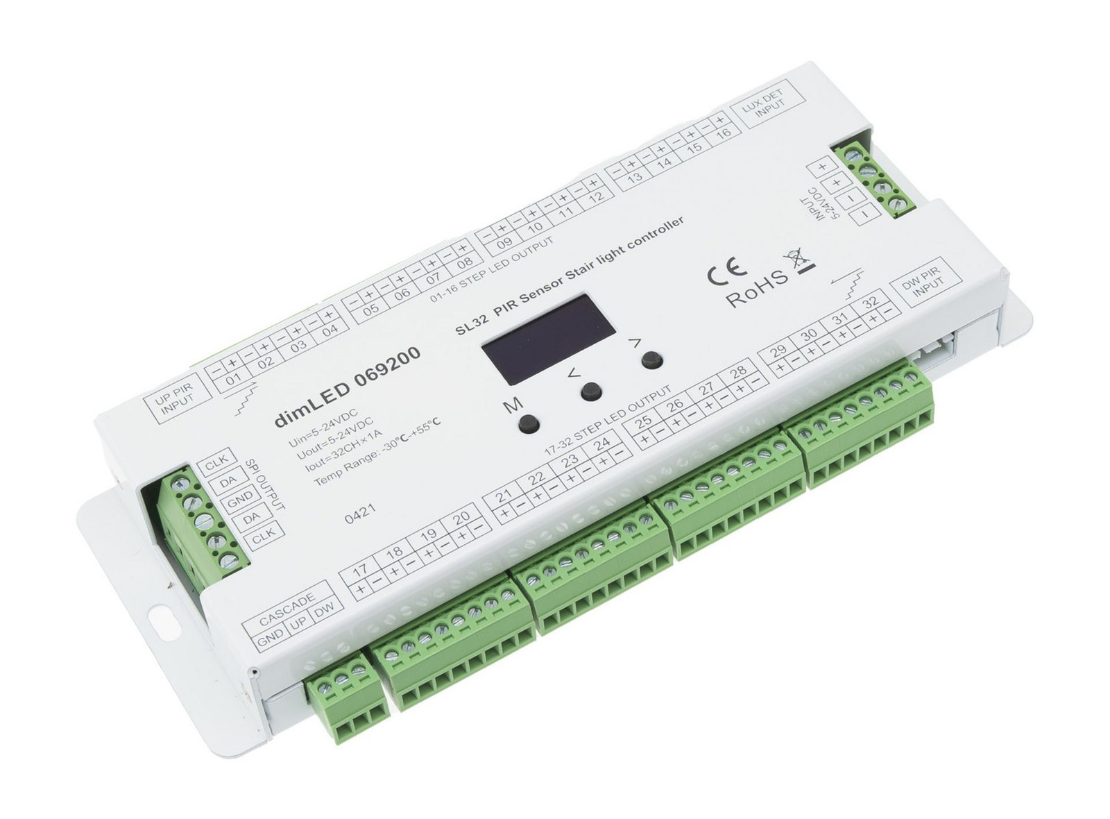 T-LED Ovladač pro osvětlení schodiště pro jednobarevné a digitální LED pásky 067200