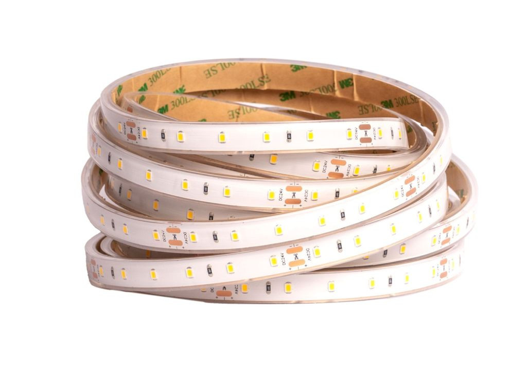 LED Solution LED pásek 12W/m 24V voděodolný IP67 Barva světla: Teplá bílá 191436