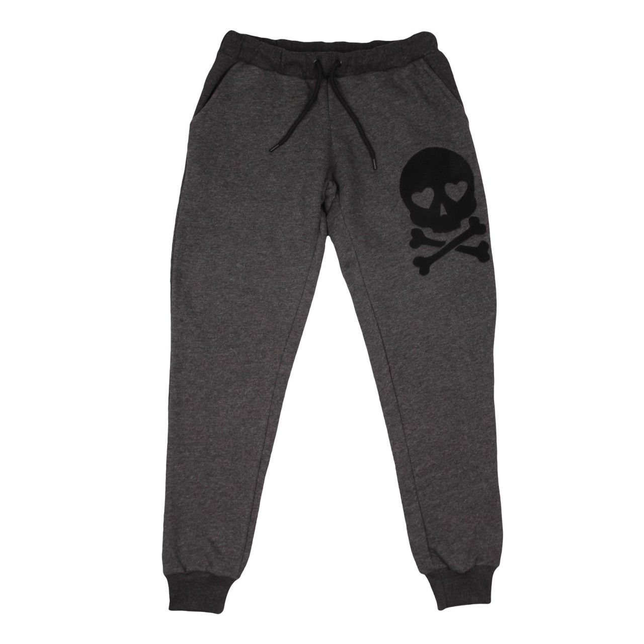 Tepláky dámské Yakuza Premium Love Skull - tmavě šedé, S