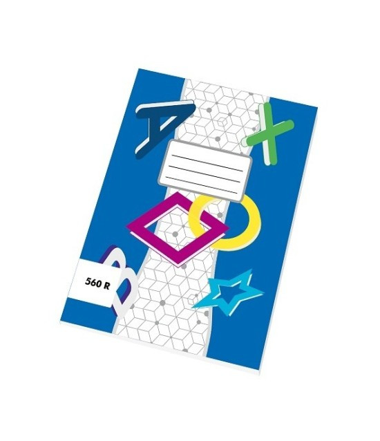 Papírny Brno Školní sešit 560e - A5, čistý, 60 listů