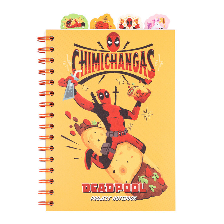 GRUPO ERIK Zápisník Deadpool - Chemichangas, A5
