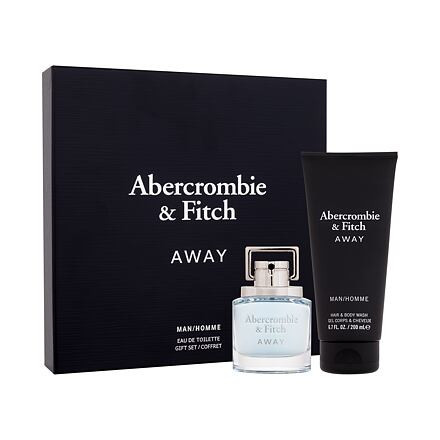 Abercrombie & Fitch Away SET : EDT 50 ml + sprchový gel 200 ml pro muže