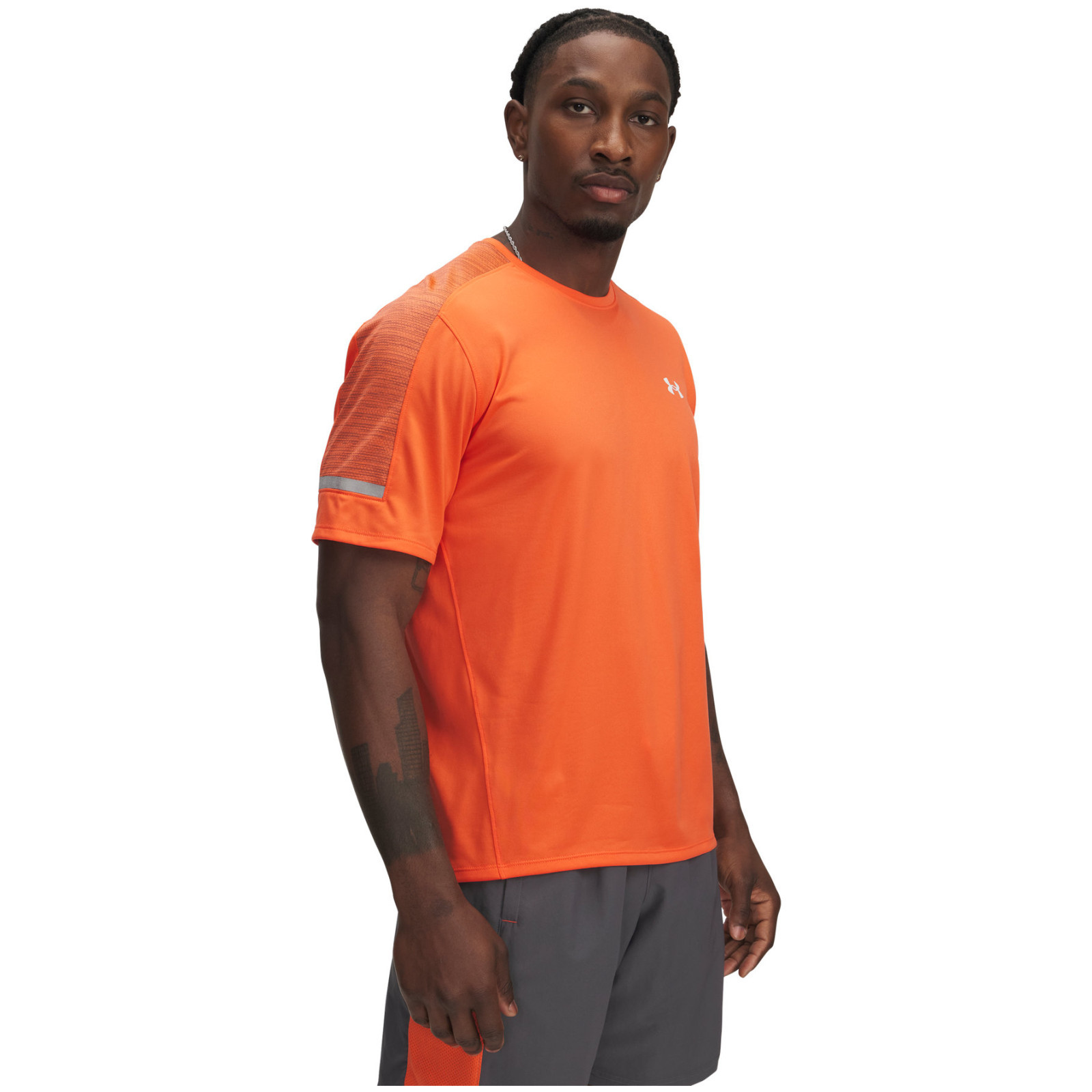 Pánské triko Under Armour Tech Utility SS Velikost: M / Barva: oranžová