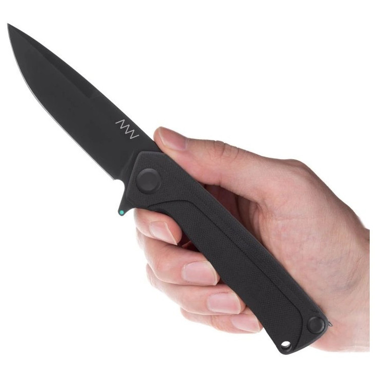 Zavírací nůž Acta non verba Z100BB-DLC black, G10 Black Barva: černá