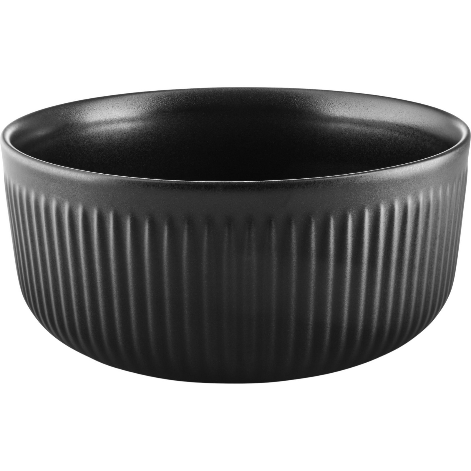 Servírovací mísa LEGIO NOVA 1 l, černá, kamenina, Eva Solo