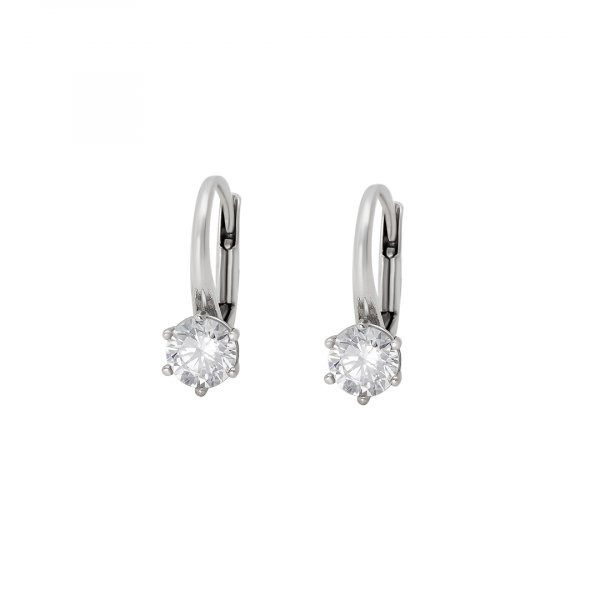 Náušnice se syntetickými kameny 336-185-005398 2.60g