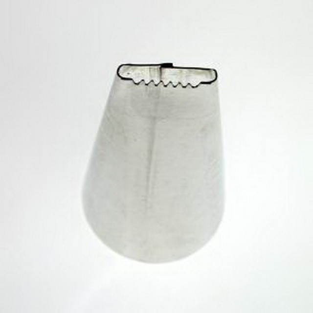 Zdobící špička plochá, 6 zubů na jedné straně