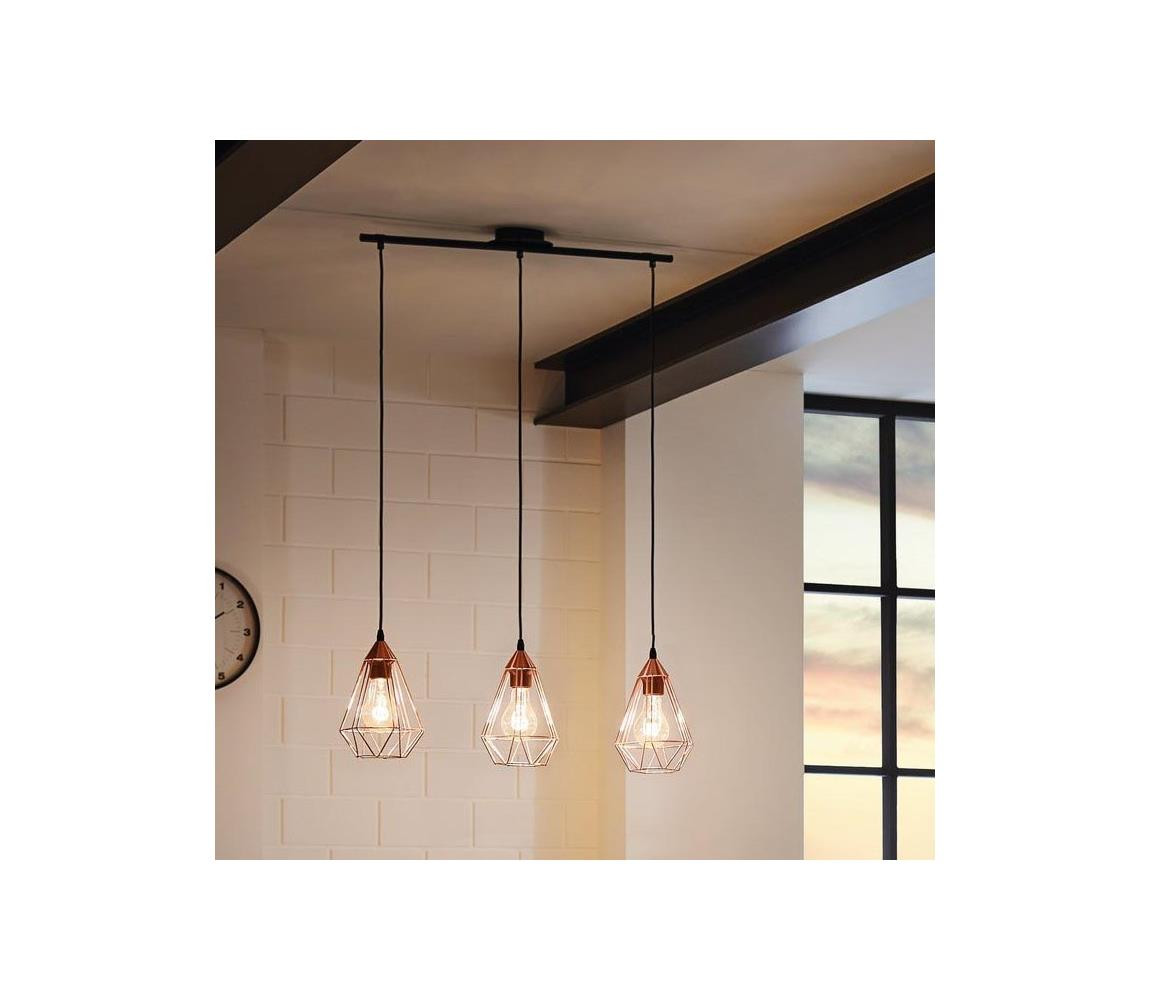 Eglo Eglo 94195 - Lustr TARBES 3xE27/60W/230V