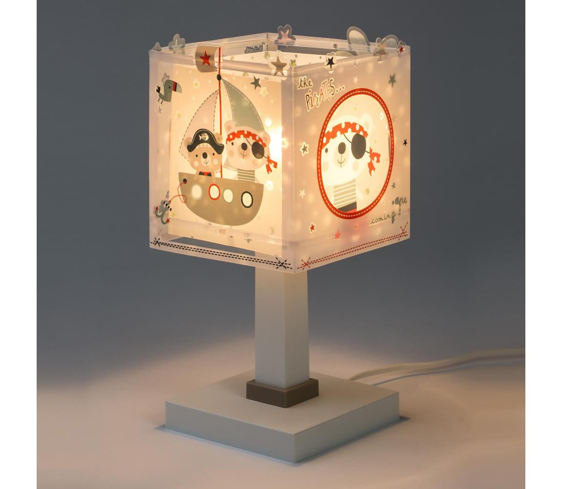 Dalber Dalber D-74551 - Dětská stolní lampička PIRATES 1xE14/40W/230V