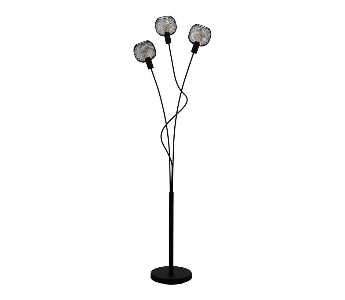 Eglo Eglo 43377 - Stojací lampa WRINGTON 1 3xE14/40W/230V