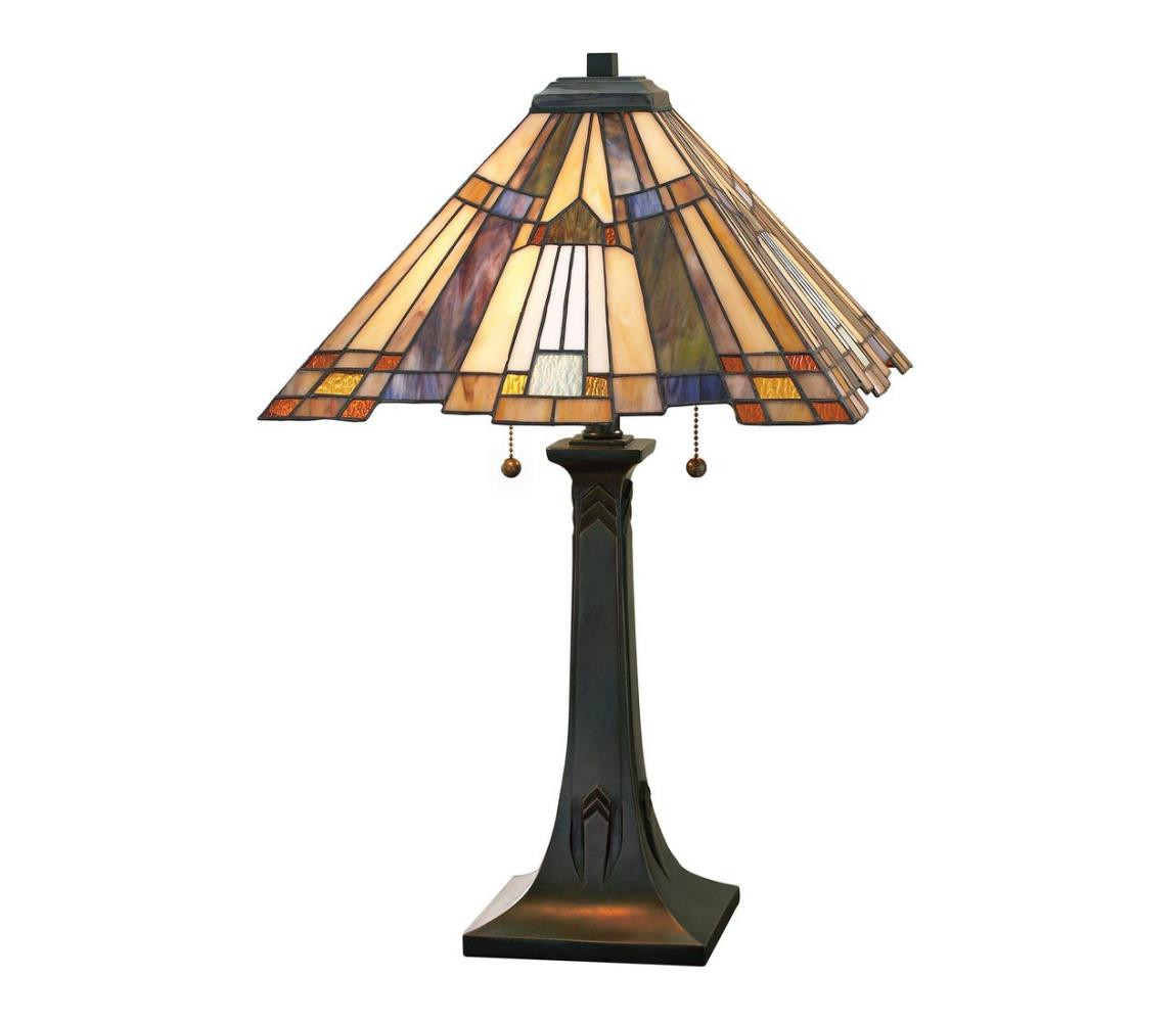 Elstead Elstead QZ-INGLENOOK-TL - Stolní lampa INGLENOOK 2xE27/60W/230V