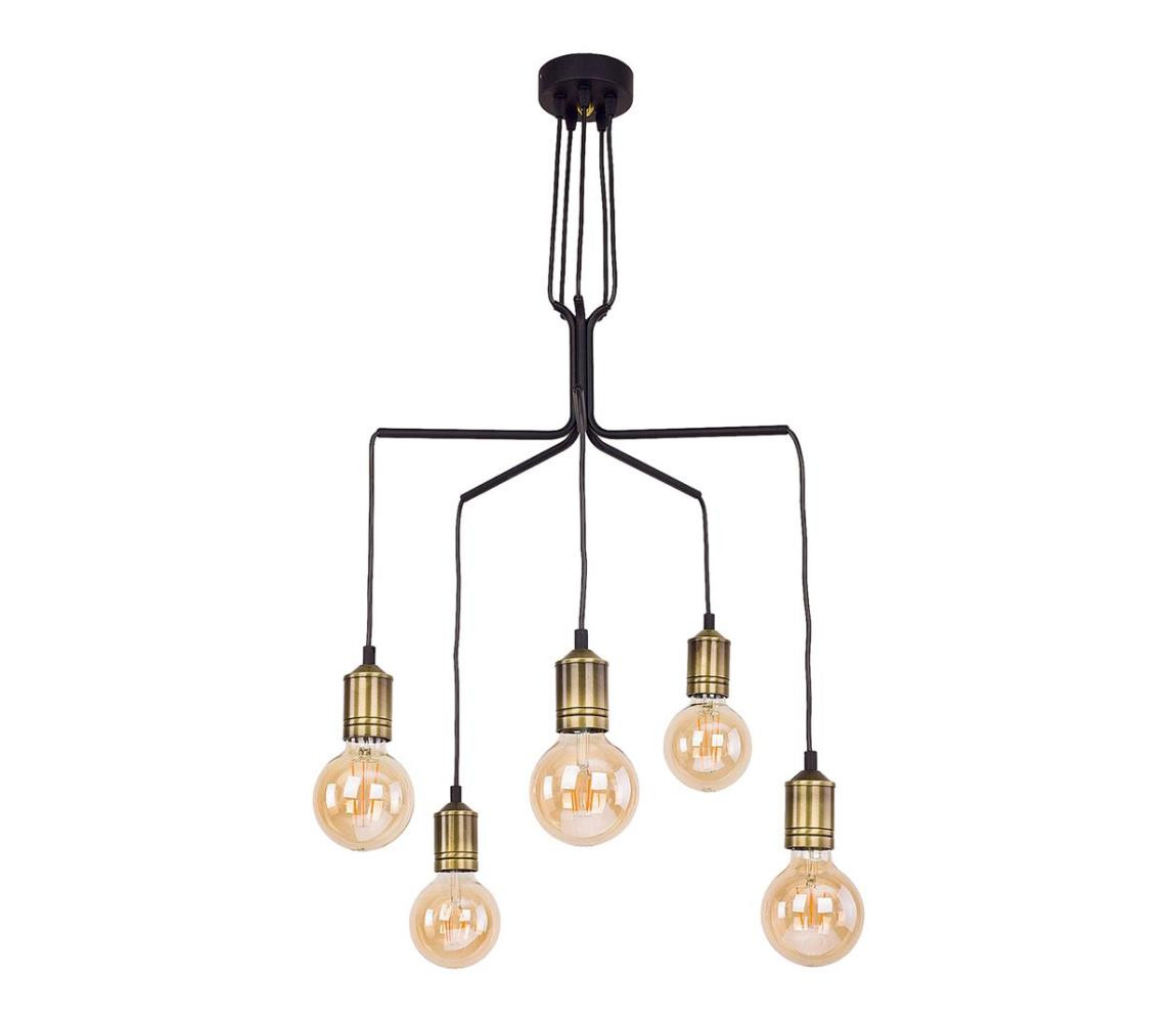 Jupiter Jupiter 1706 - Lustr na lanku BORNEO 5xE27/60W/230V