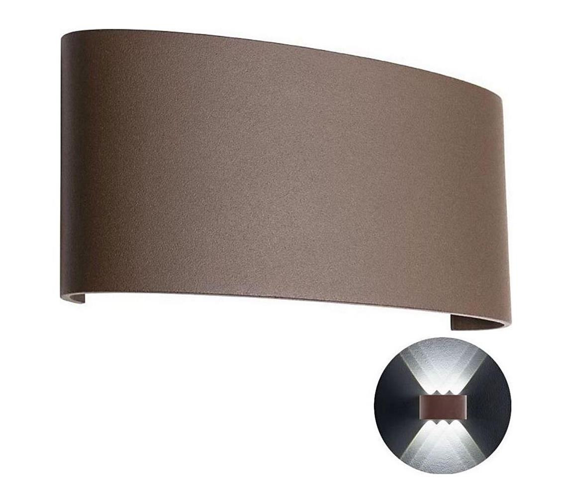 Redo Redo 90227 - LED Venkovní nástěnné svítidlo FABO LED/6W/230V 3000K IP54 hnědá