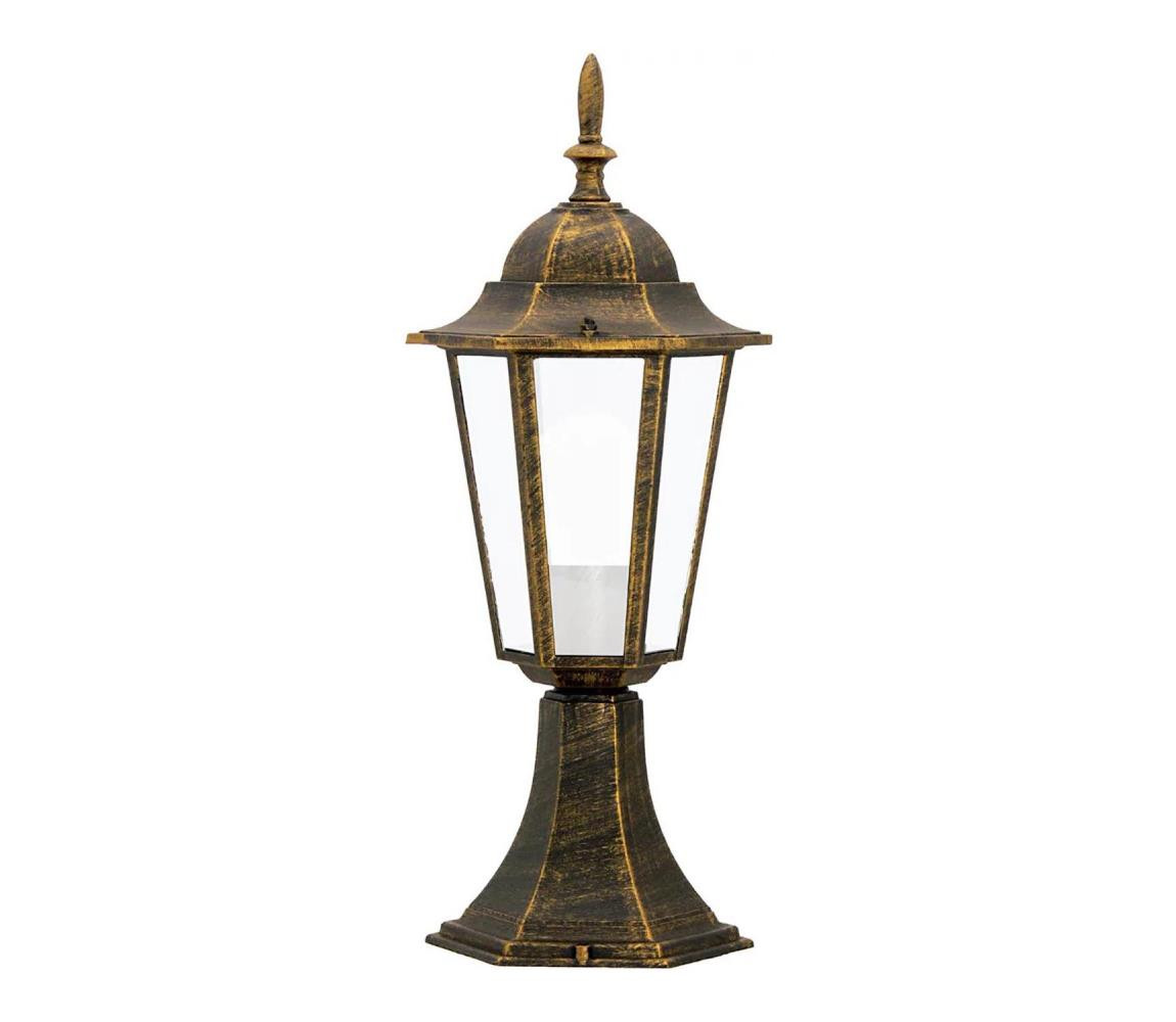 Venkovní lampa 1xE27/20W/230V IP43 42,5 cm patina