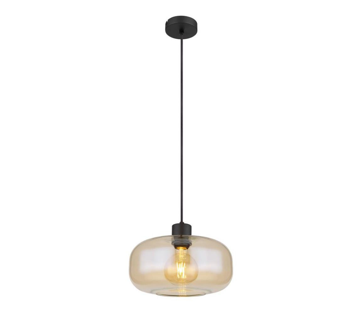 Globo Globo 15566HA - Lustr na lanku GIUSEPPE 1xE27/40W/230V pr. 28 cm čirá