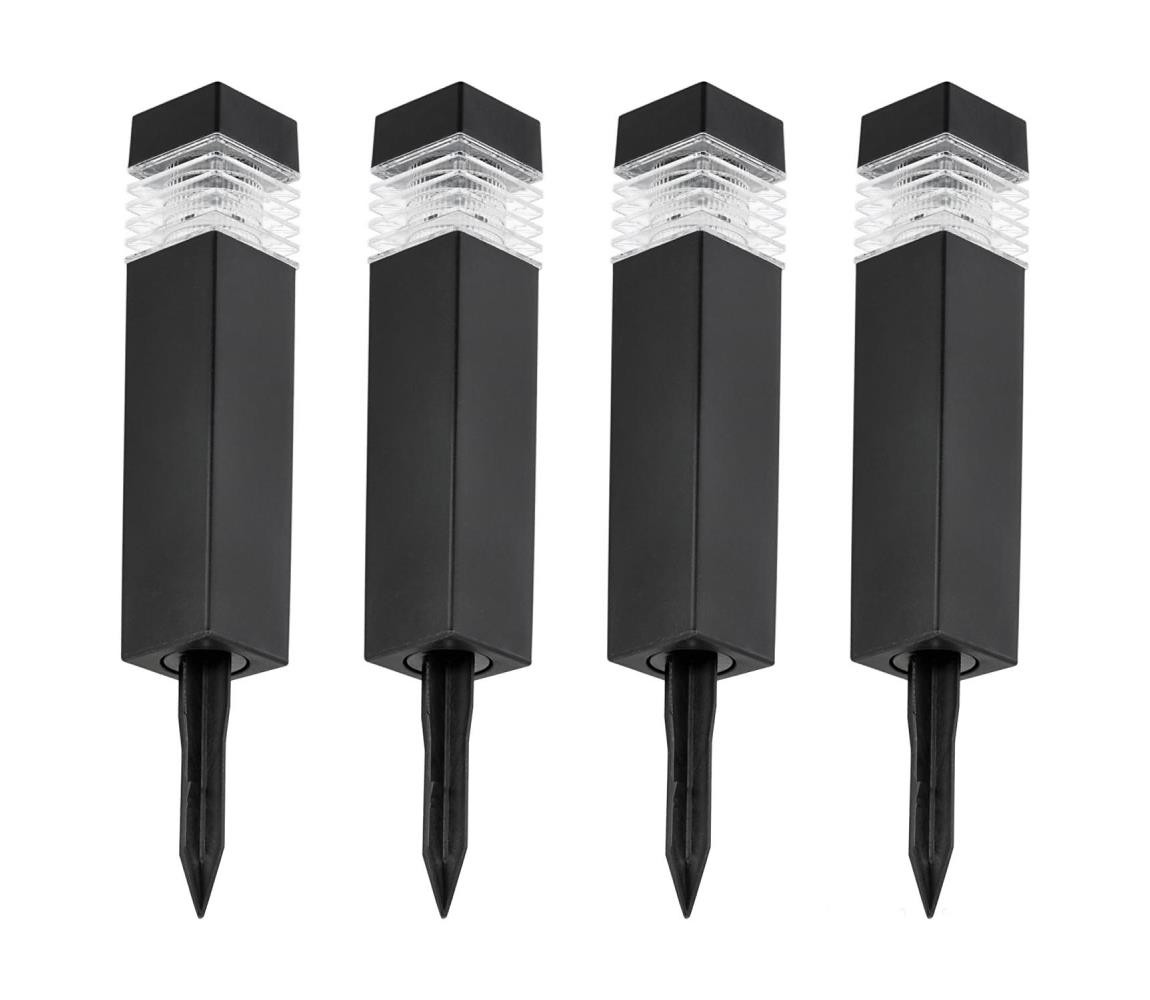 SADA 4x LED Solární lampa LED/0,06W/1,2V 6000K IP44